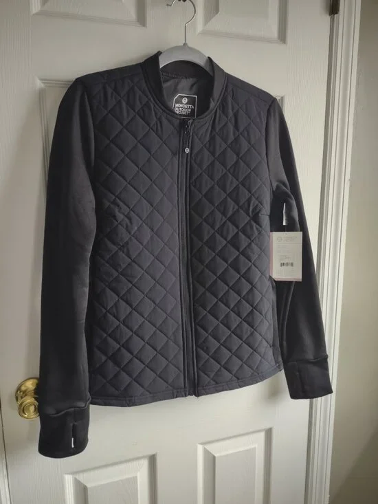 Mondetta lightweight stretch puffer jacket - Athleta or LuLu style - NWT - M - Picture 2 of 8